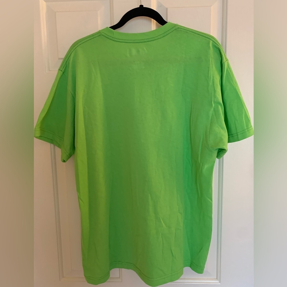 OFFICIAL NFL Lime & Navy Seahawks tee Size Large - Picture 5 of 6